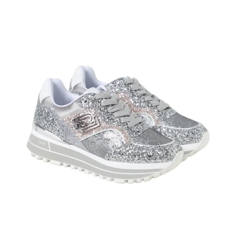 Liu Jo Glitter detail Sneakers Women's-2
