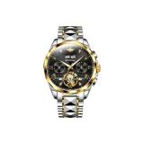 Steel Band Black Dial