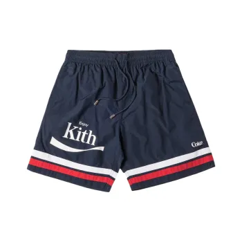 KITH x Coke Swimming Shorts Men's Marine Blue