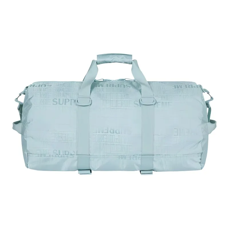 Supreme Leather Gym Bag Travel Bag Unisex-1
