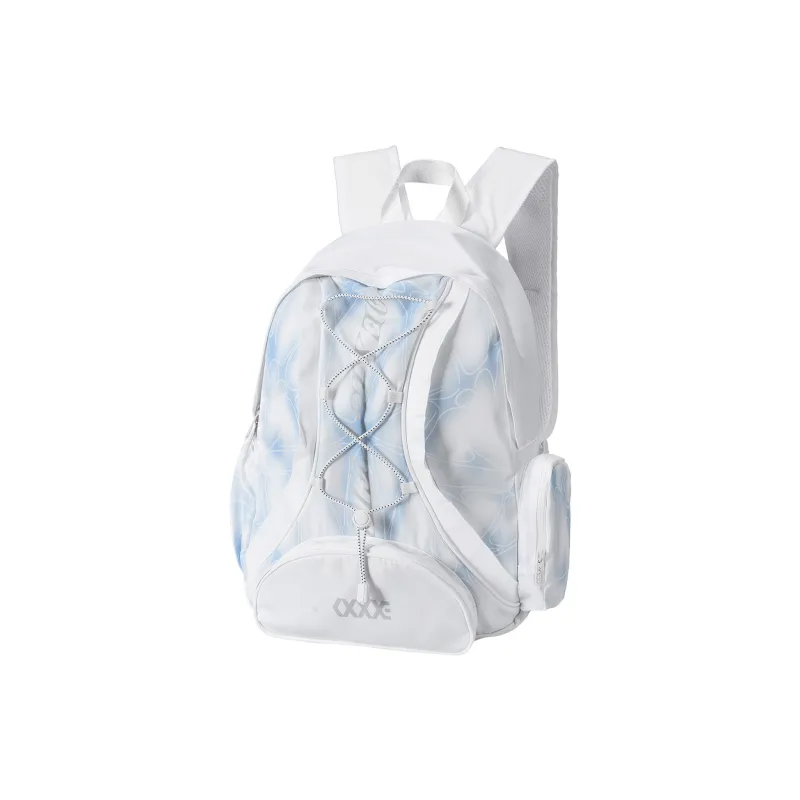 COEXISTENCE Polyester Backpack Unisex Black-6