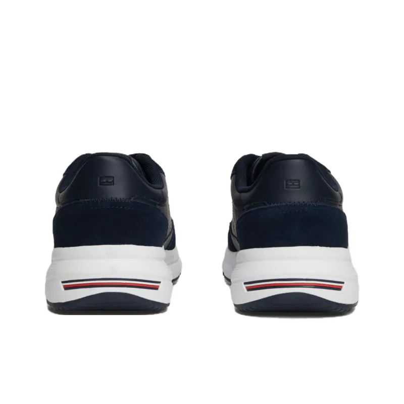 Tommy Hilfiger Trainers Low Top Casual Shoes Men's Blue-4