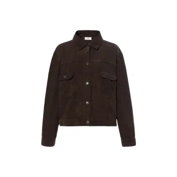 THE ROW Ness Jacket 'Dark Coffee'