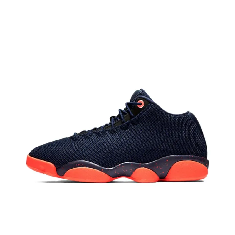 Jordan Horizon Abrasion Resistant Low Top Vintage Basketball Shoes Men's Red Black-0