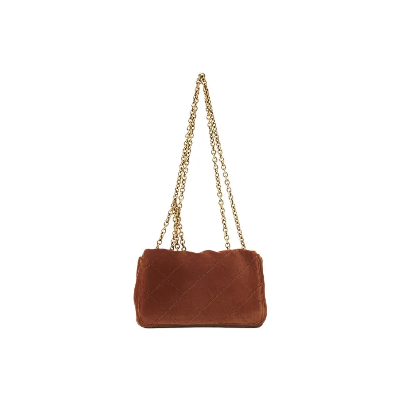 Chloe Cotton Crossbody Bag, Shoulder Bag Trumpets Women's Brown-2