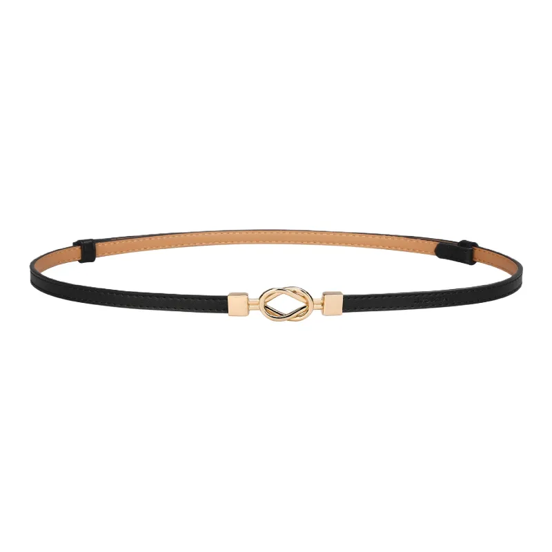 MEXICAN Polyurethane Leather Belt Women's 1cm-1