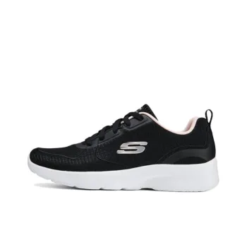 Skechers SPORT WOMENS Anti Slip Wear Resistant Low Top Running Shoes Women's Black White