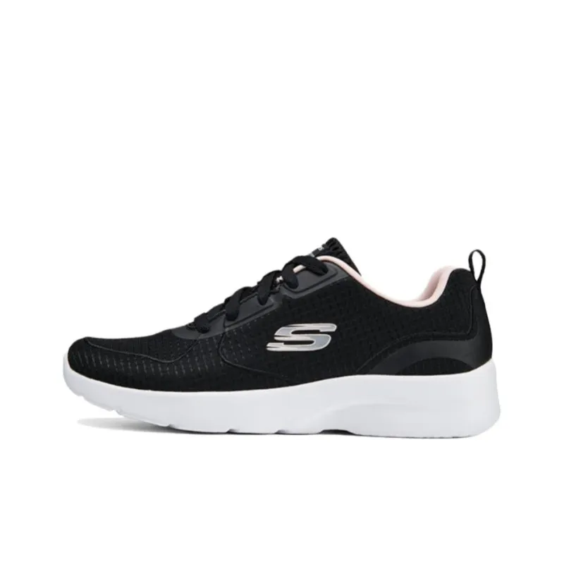 Skechers SPORT WOMENS Anti Slip Wear Resistant Low Top Running Shoes Women's Black White-0