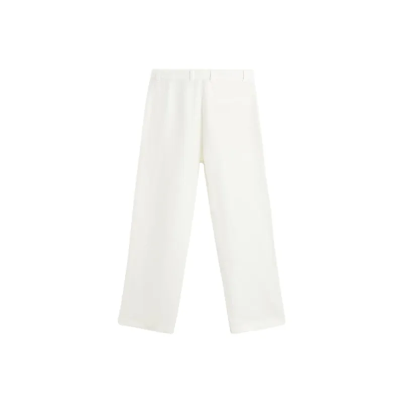 ZARA Suit Trousers Men White-1