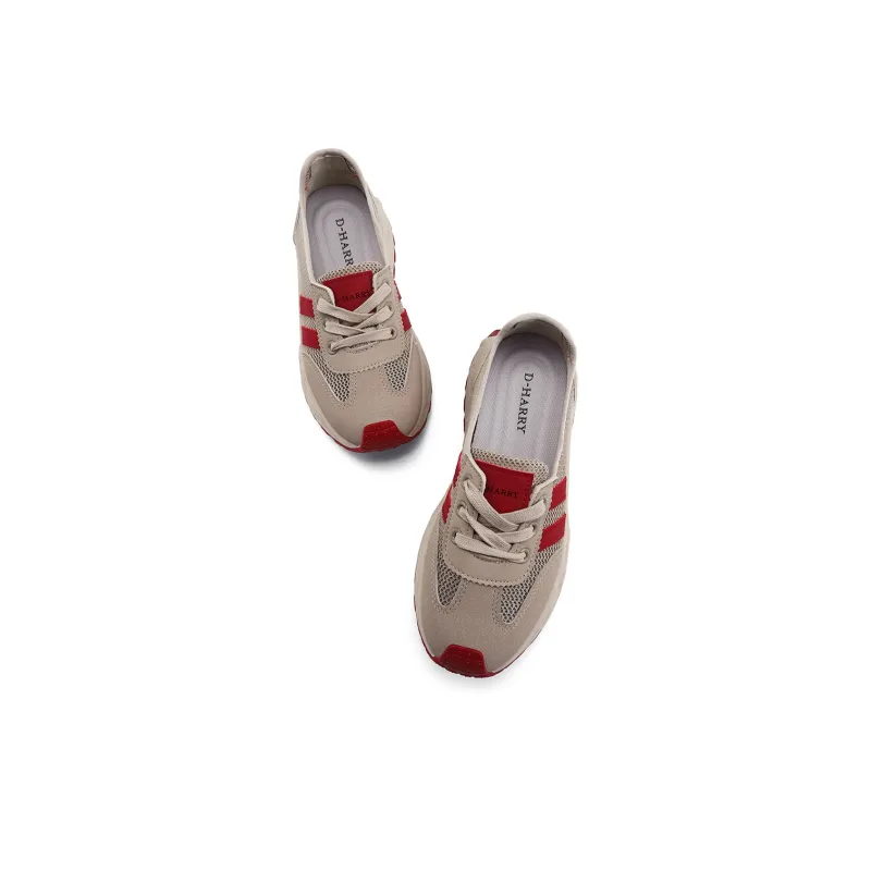 DHARRY Multicolor Velvet Bubbles Breathable Low Top Casual Shoes Women's-2