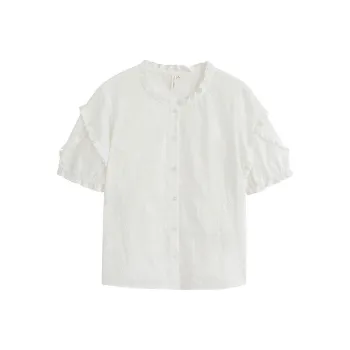 Inman Shirts Women's Pearl White