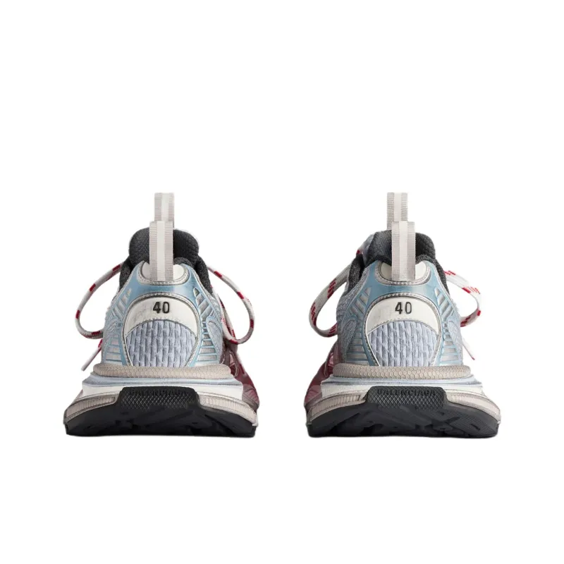 Balenciaga 3XL Mid Top Chunky Sneakers Men's Gray-5