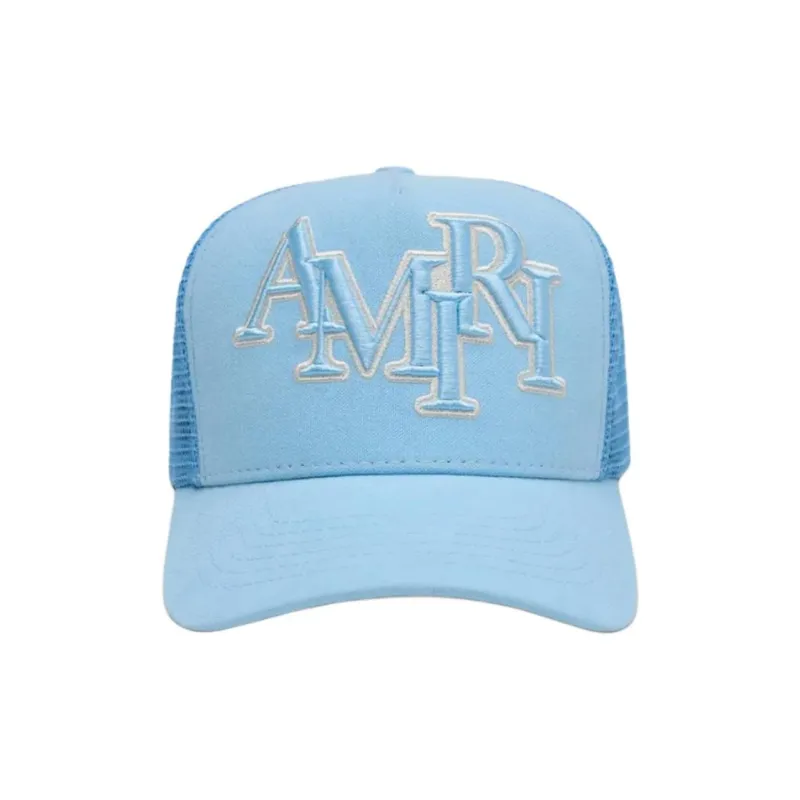 AMIRI Staggered Logo Trucker-0