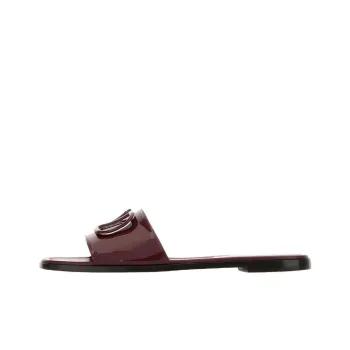 Valentino GARAVANI Abrasion Resistant Slide Slippers Women's Burgundy