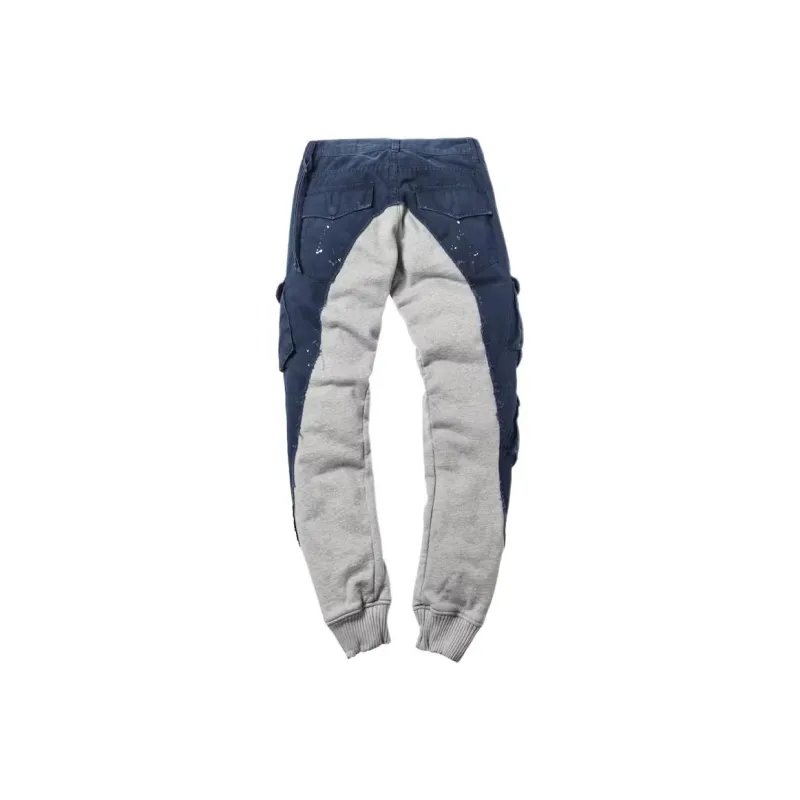 KITH x GREG LAUREN Casual Pants Men's Marine Blue-1