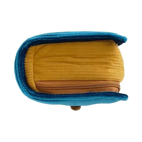 GLADEE Old Book Pouch 3/Blue Vintage Book Pencil Case Pencil Case/pencil Box-4