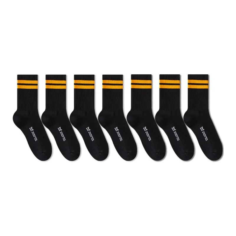 MIIOW Fruit Printing Series Mid Calf Socks Unisex Combo Set-66