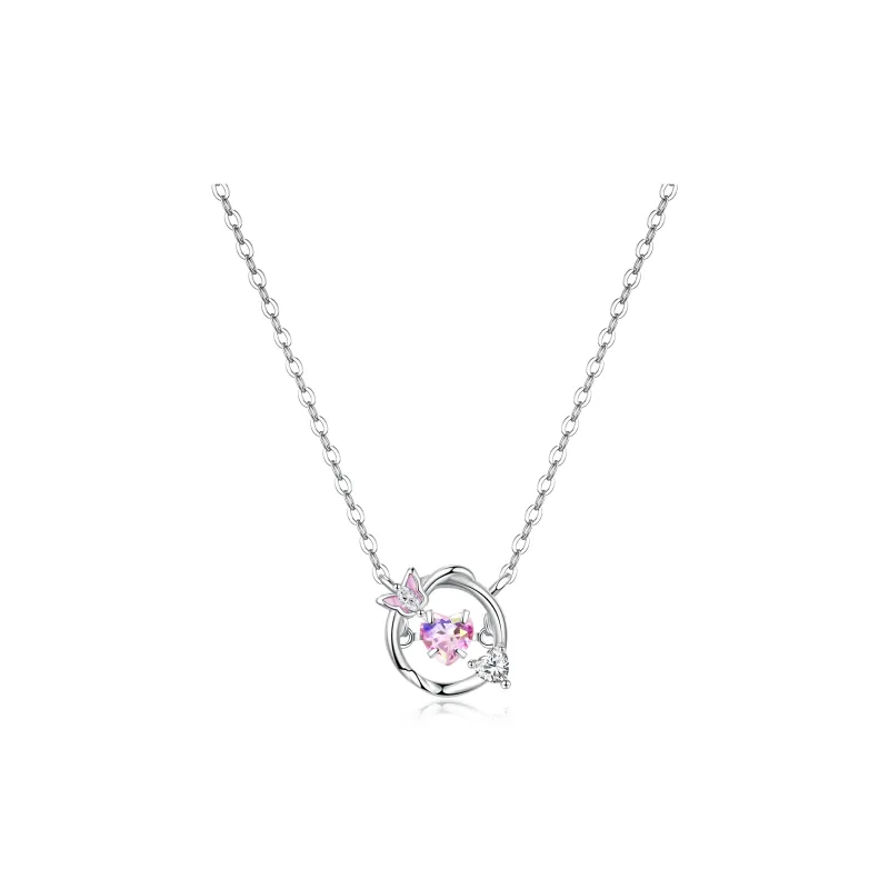 Barbie S925 Silver Necklaces Women's-0