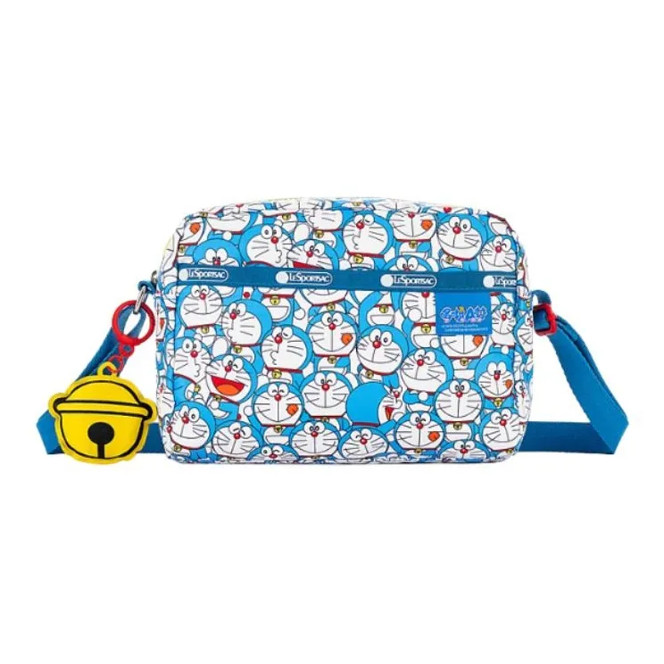 LeSportsac Fabric Shoulder Bag Medium Size Unisex Multicolor-0