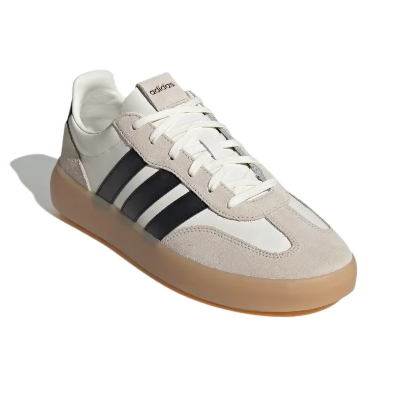 Adidas BARREDA DECODE Abrasion Resistant Low Top Skateboard Shoes Men's White-2
