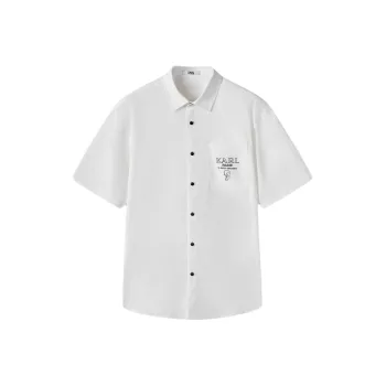 KARL LAGERFELD Shirt Men's White