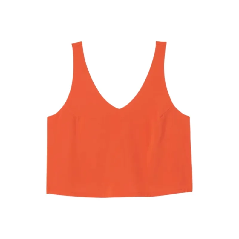 Vuori Tank Tops Women's Bright Orange/BrightPoppy-0