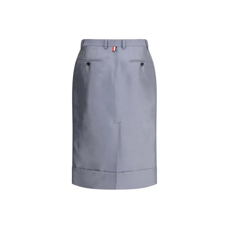 THOM BROWNE· Casual Long Skirt Women's Gray-1