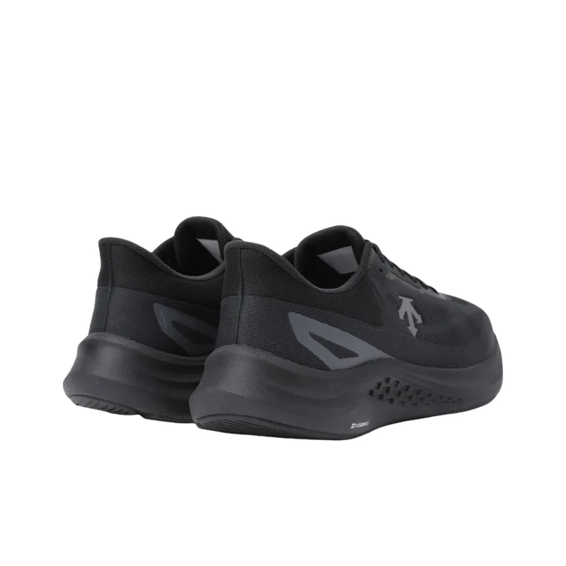 DESCENTE Run Step Abrasion Resistant Low Top Running Shoes Unisex Black-3