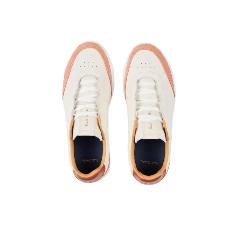 Paul Smith Vivian Low Top Skateboard Shoes Women's White-4