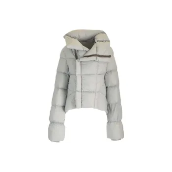 RICK OWENS/RO Down Jacket Women's Blue Gray