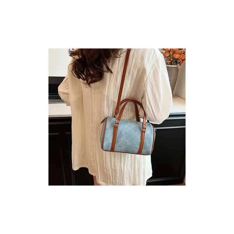Carksky Canvas Canvas Bag Crossbody Bag Shoulder Bag Handbag Women's Brown/Black/Khaki-1