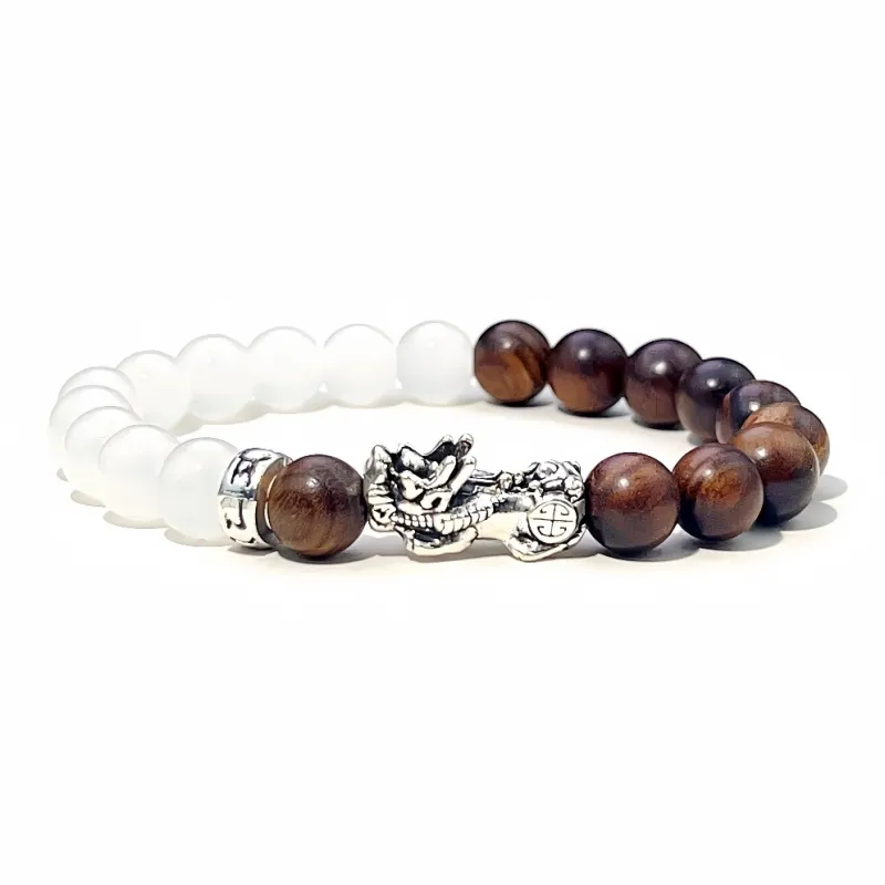 JUANLAN Wooden Bracelets Unisex-5
