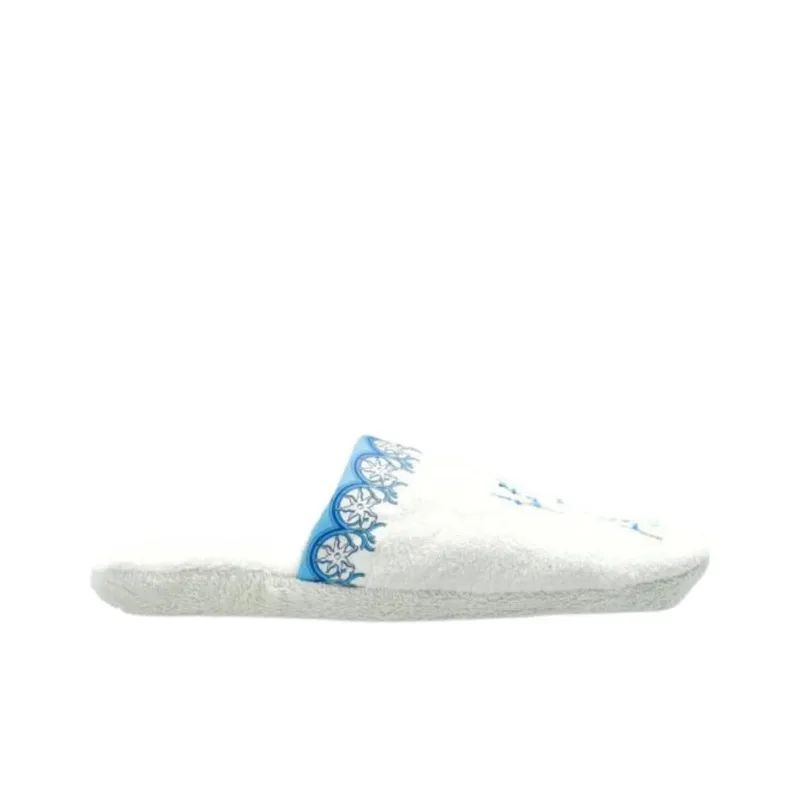 VERSACE Abrasion Resistant Closed Toe Slippers Unisex White-1