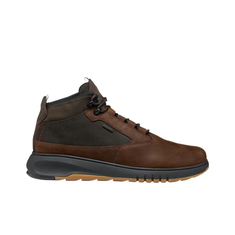 GEOX Aerantis 4X4 Ab Ankle Boots Men's Dark Brown-1