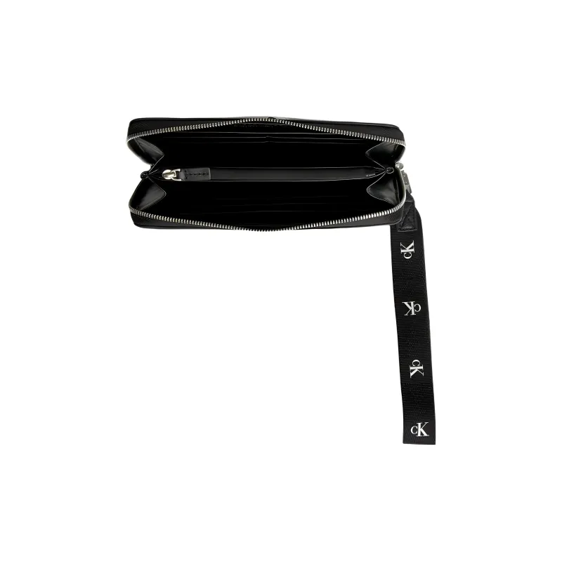 CK/Calvin Klein Recycled Polyester Wallet Women's Black-2