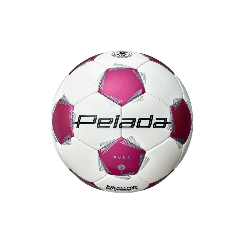 Molten Size 4 Ball Soccer Synthetic Leather Unisex White X Magenta-0