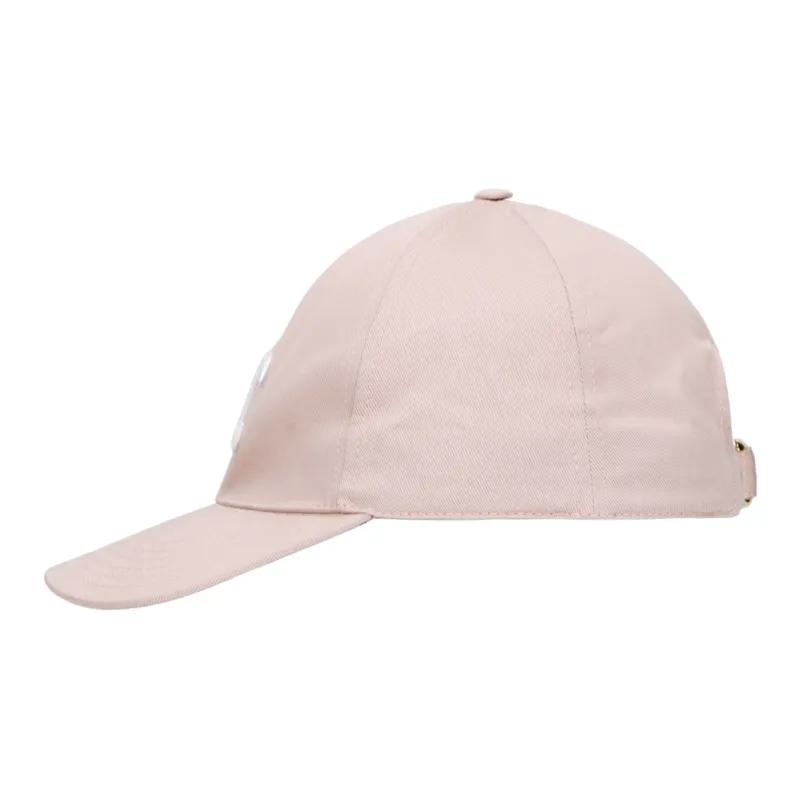 CELINE 100% Cotton Baseball Caps Unisex Pink-3