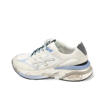 PREMIATA Moerun Abrasion Resistant Low Top Casual Shoes Men's Gray