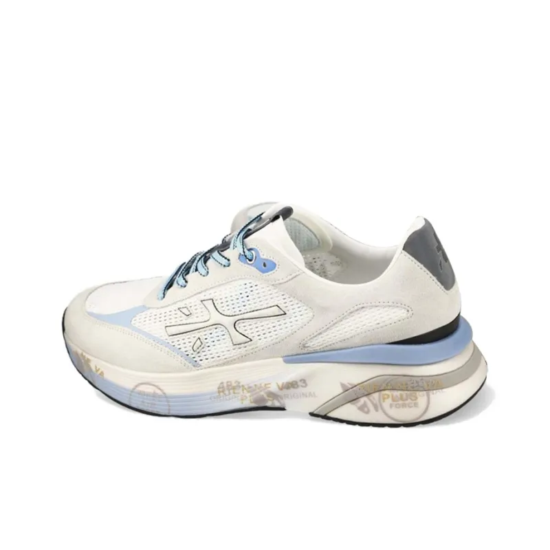 PREMIATA Moerun Abrasion Resistant Low Top Casual Shoes Men's Gray-0