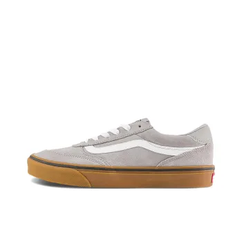 Vans Brooklyn LS Abrasion Resistant Low Top Skateboard Shoes Men's Gray