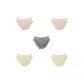 5 Pack (Pink+Pink+Gray+Apricot+Apricot)