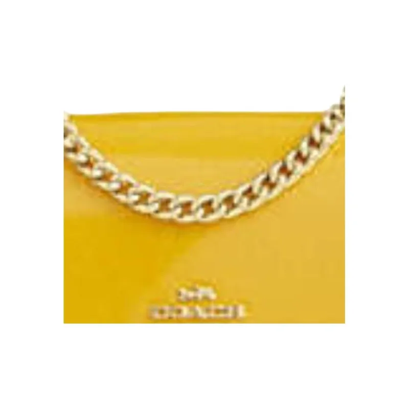 COACH Klare Leather Crossbody Bag, Shoulder Bag Women's Gold-1