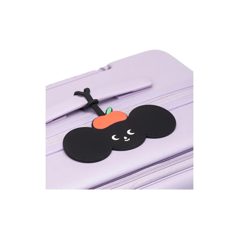 Bromen TYAKASHA Collaboration Silicone Material Luggage Tag Black Oring-2