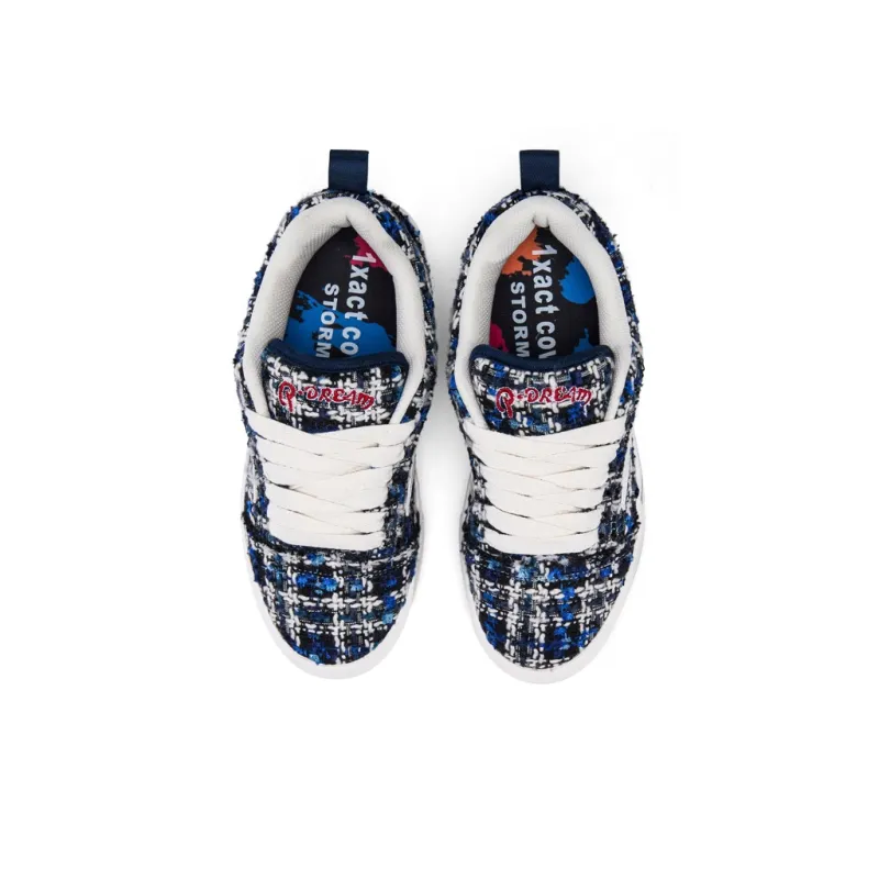 VFTS Lightning Skateboard Shoes Anti Slip And Wear Resistant Height Increasing Low Top Students Preppy Style Unisex-34