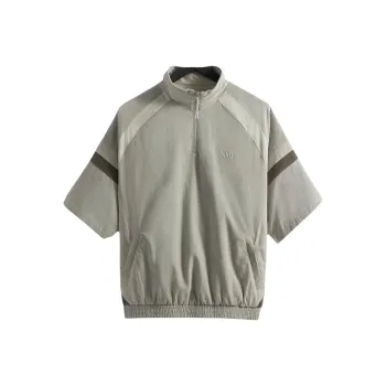 KITH Mixed Micro Cord Linden Retro Quarter Zip