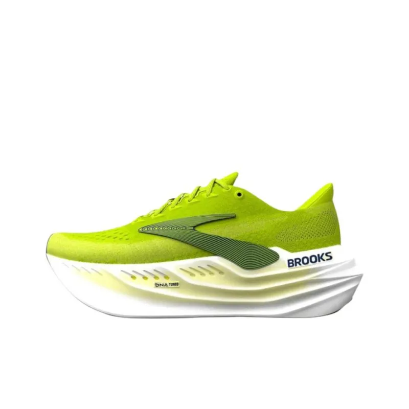 Brooks Glycerin Ma Shock Absorbers Low Top Running Shoes Men's Green-0
