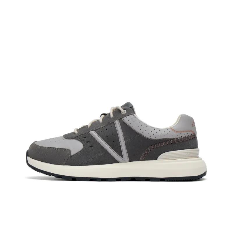 Clarks Breathable Low Top Casual Shoes Men's Black-0