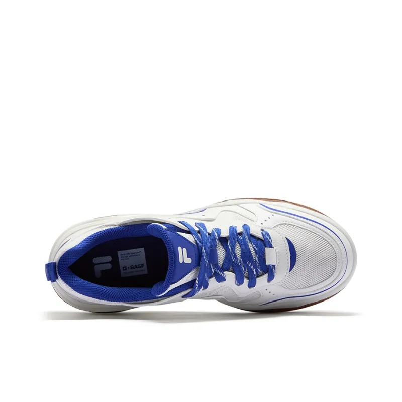 FILA FUSION KICK III Skateboarding Shoes Low Top Skateboard Shoes Men's White Blue-2