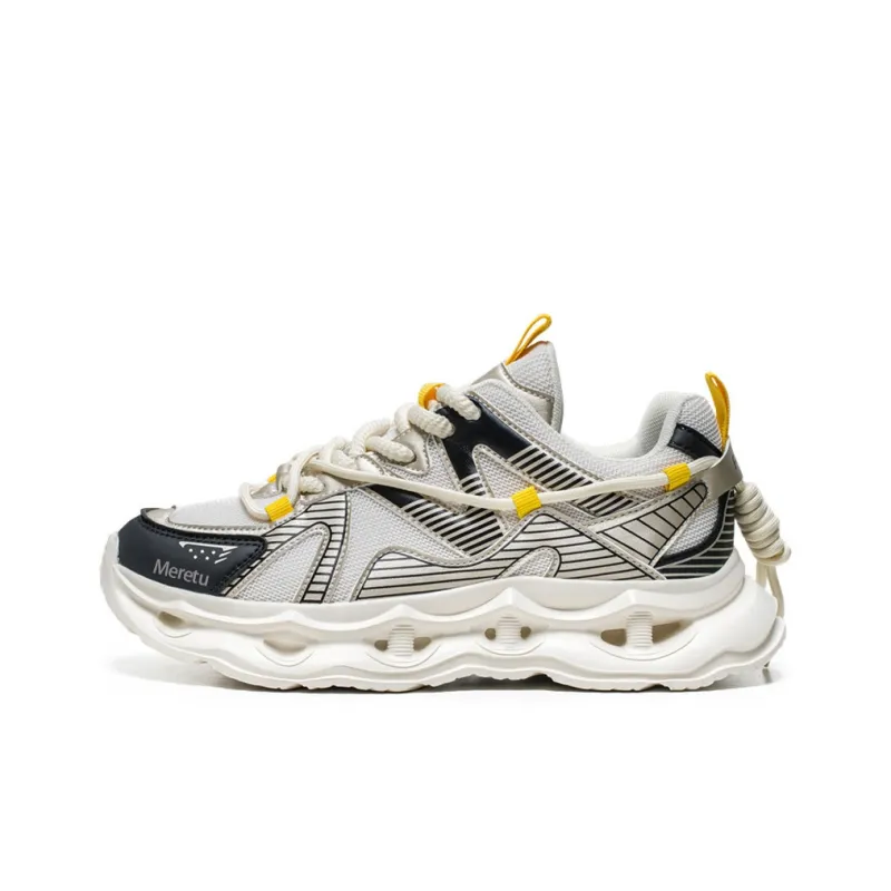 Meiretu Shock Absorbers With Slip Resistant Features Low Top Casual Shoes Men's-9