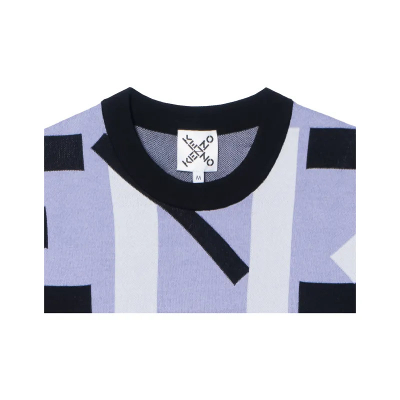 KENZO Drop Shoulder Sleeve T Shirt Women's Multicolor-5